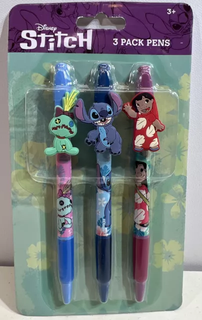 Stitch 3 pack of Gel Pens