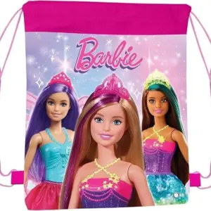 Barbie drawstring bag