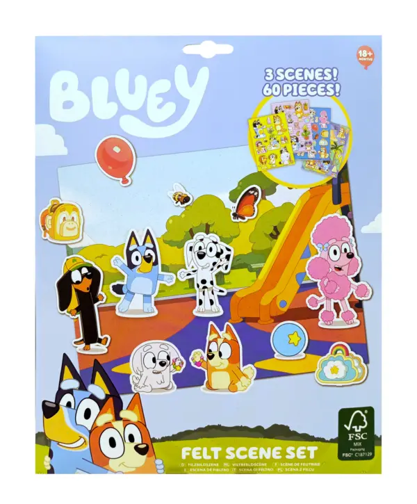 Bluey Felt Set