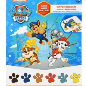 Paw Patrol Water Colour Painting Pads
