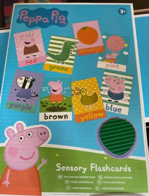 Peppa Pig Sensory Flashcards