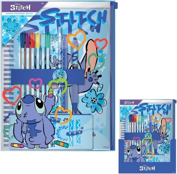 Stitch bumper stationery wallet