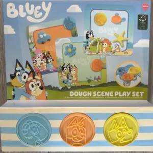 Bluey dough scene playkit