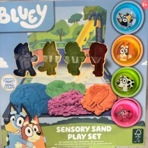 Bluey sand sensory play kit