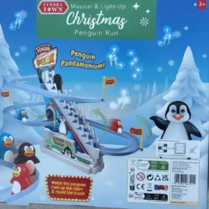 Christmas Musical and light up Penguin Run