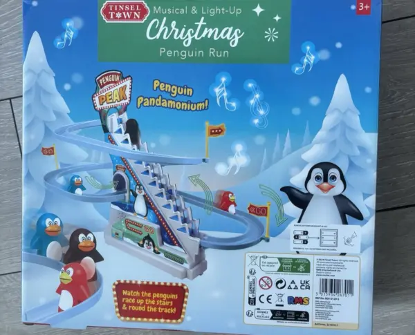 Christmas Musical and light up Penguin Run