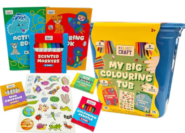 My big Colouring Tub